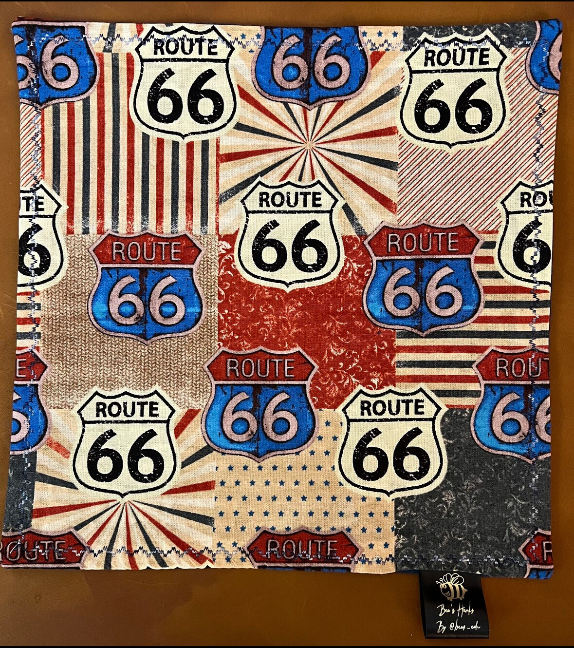 Rt 66 cotton/microsuede edc Hank