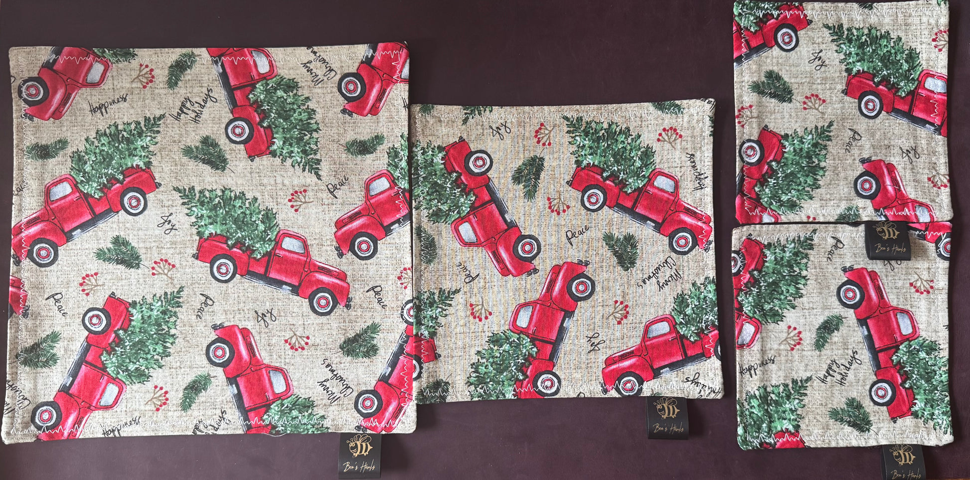 Vintage truck v2 Christmas edc Hank