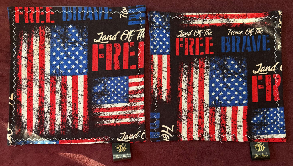 Land of the free cotton/microsuede edc Hank