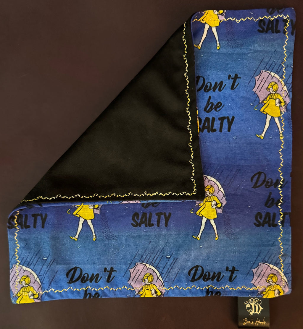 Don’t be salty v1 cotton/microsuede edc Hank