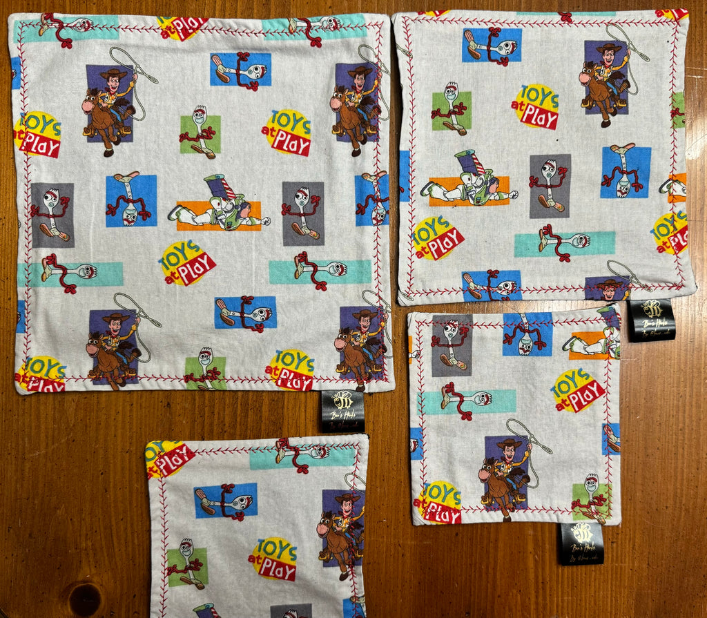 T0y St0ry T0ys @ Play cotton/microsuede edc Hank