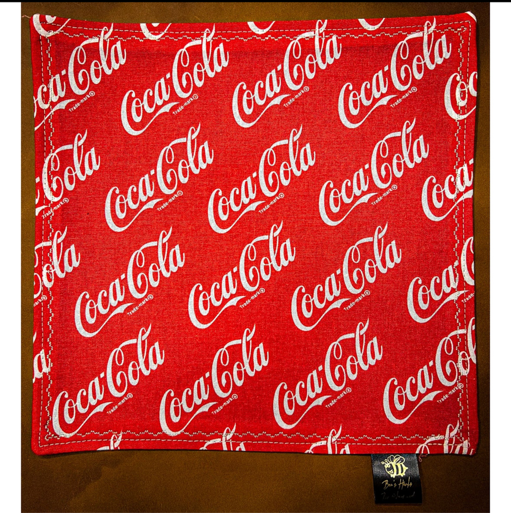 Soda pop cotton/microfiber edc hank (please read directions for embroidery options)