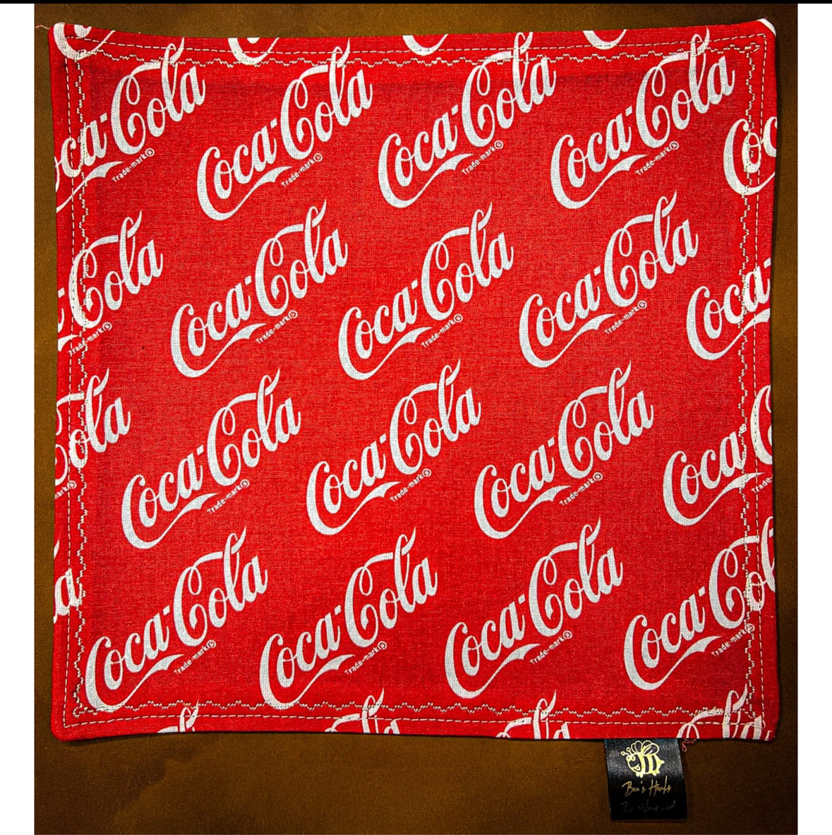 Soda pop cotton/microfiber edc hank (please read directions for embroidery options)