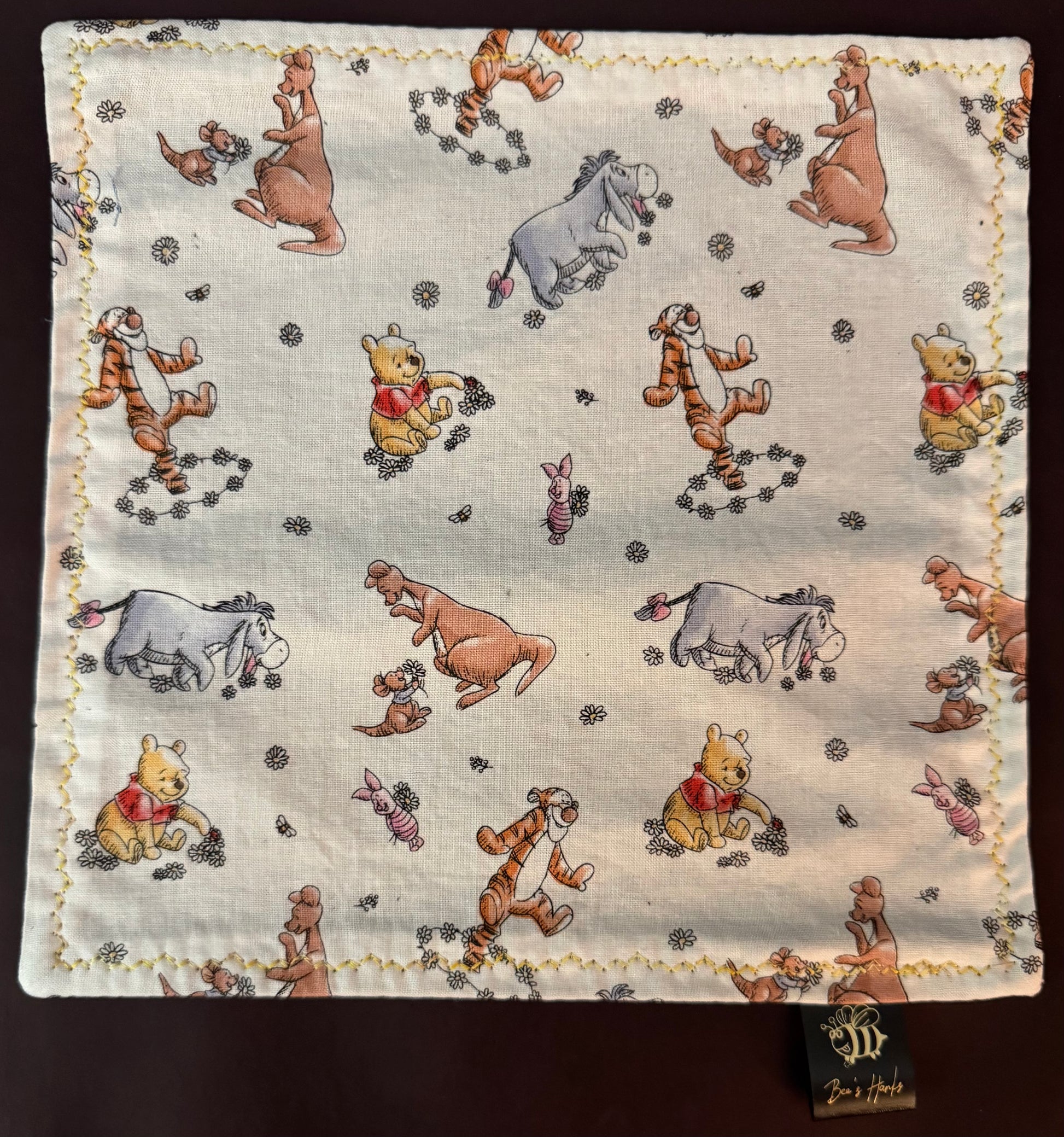 Pooh and friends v3 cotton/microsuede edc Hank