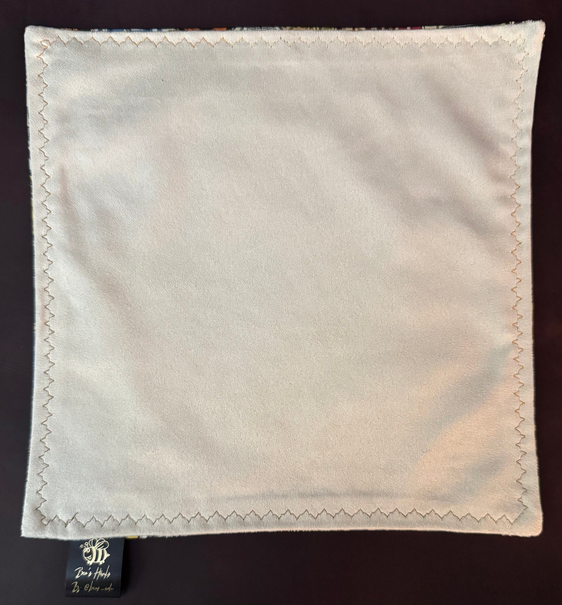 Travel signage cotton/microsuede edc Hank