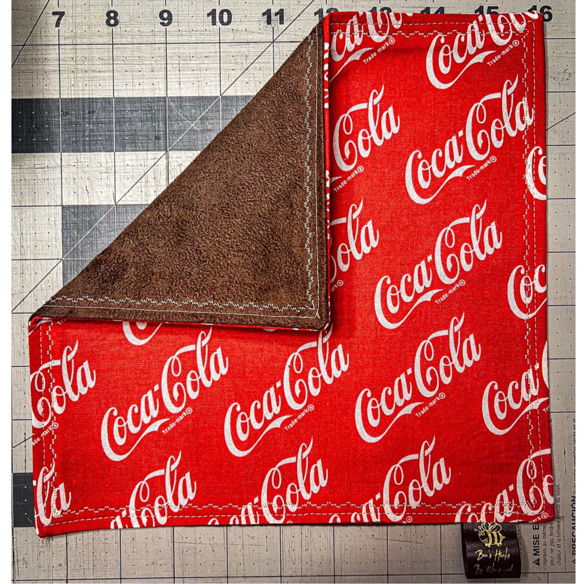 Soda pop cotton/microfiber edc hank (please read directions for embroidery options)