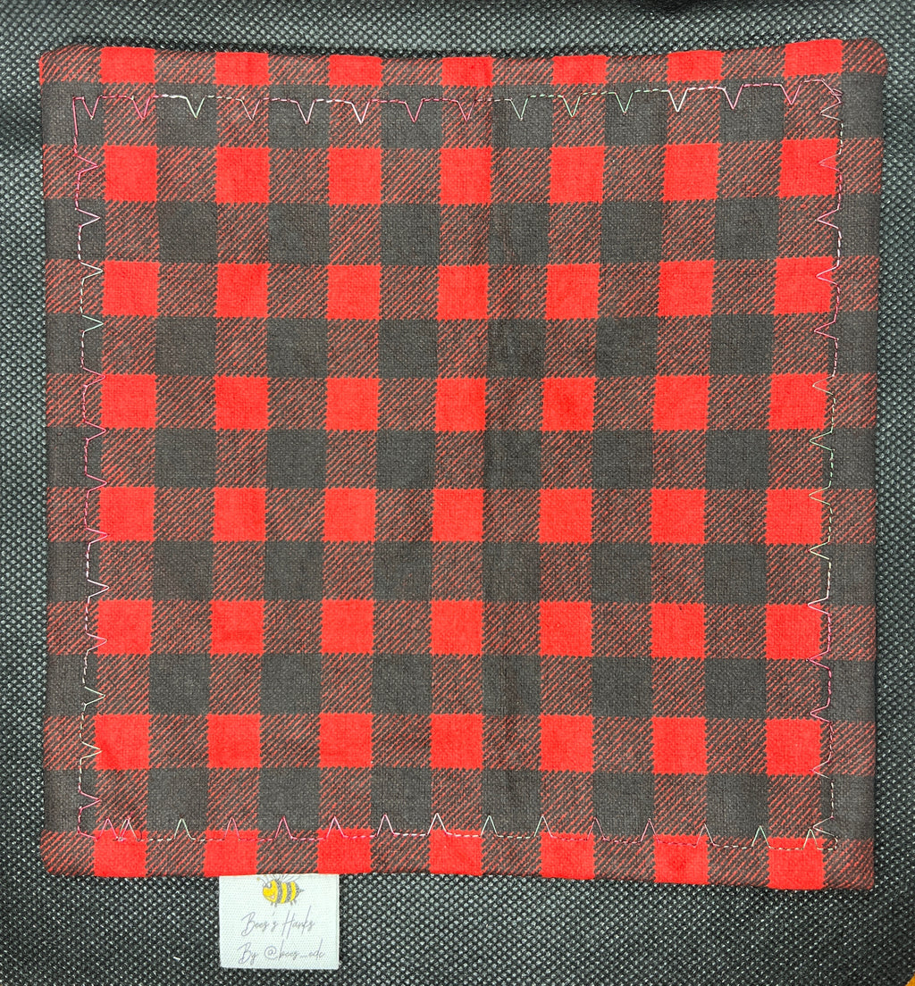 Assorted red flannel edc Hank