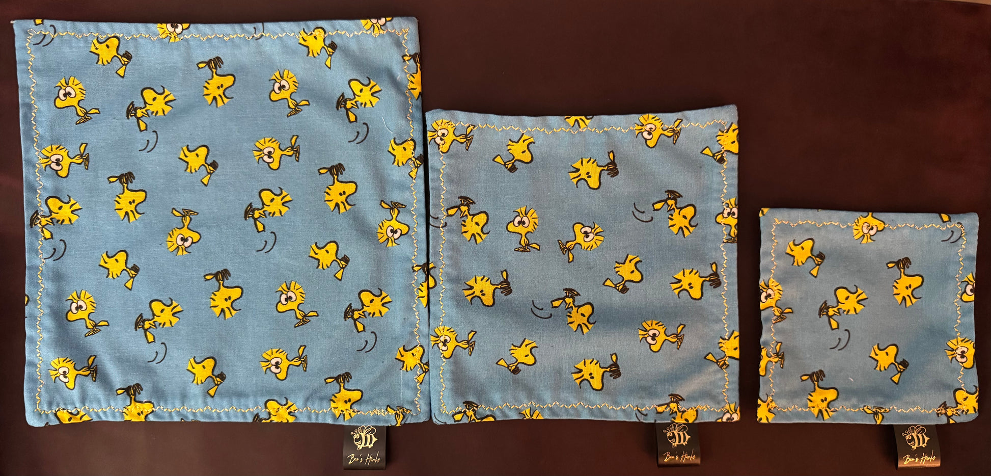 Woodstock edc hank with microsuede backing.