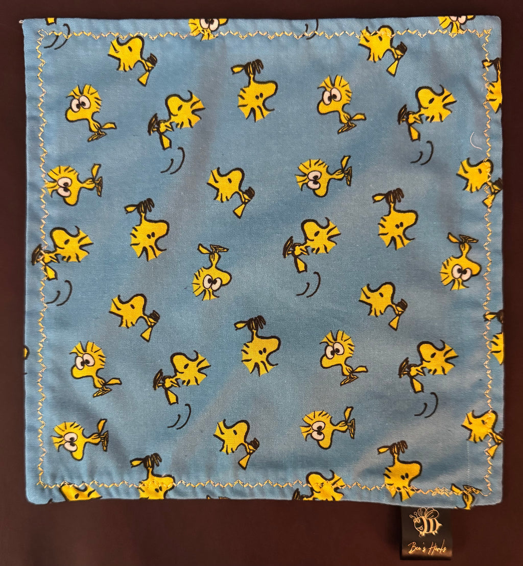 Woodstock edc hank with microsuede backing.