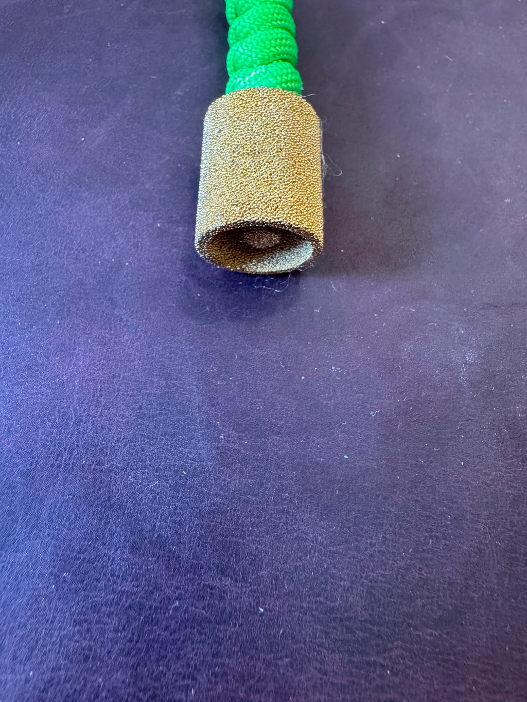 Brass Fuel filter lanyard bead/keychain