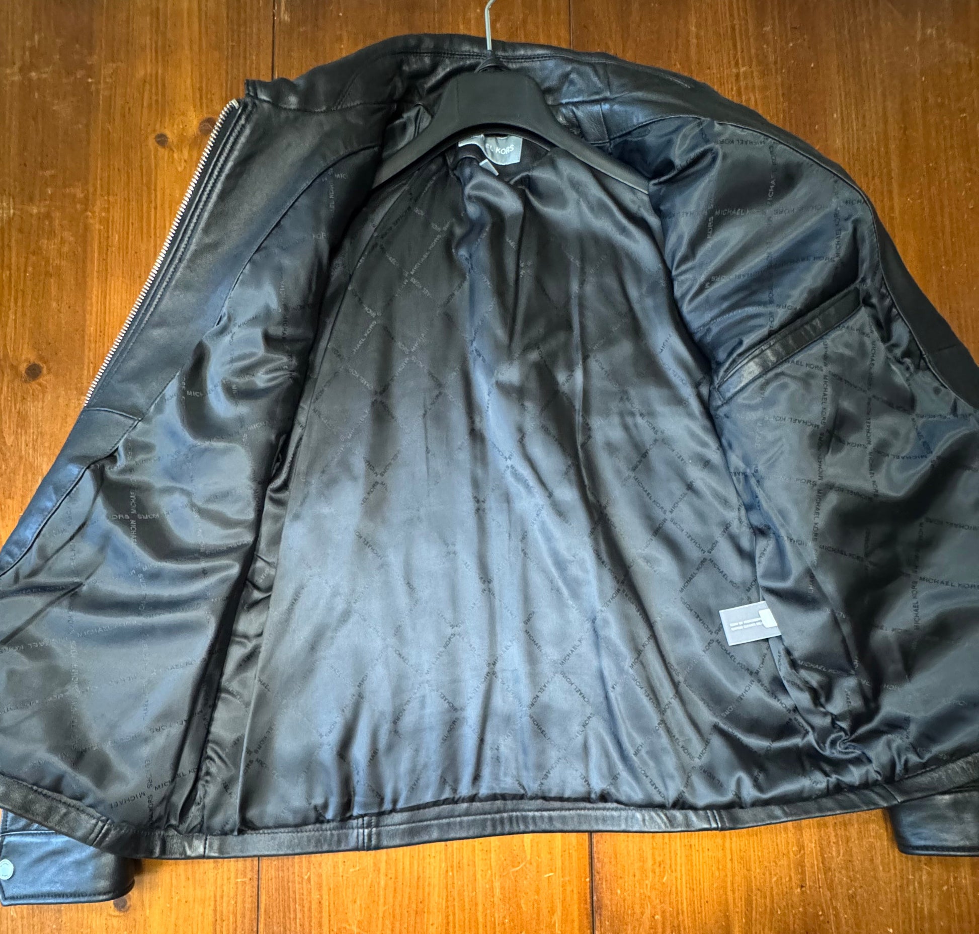 Michael Kors Men’s leather jacked size L