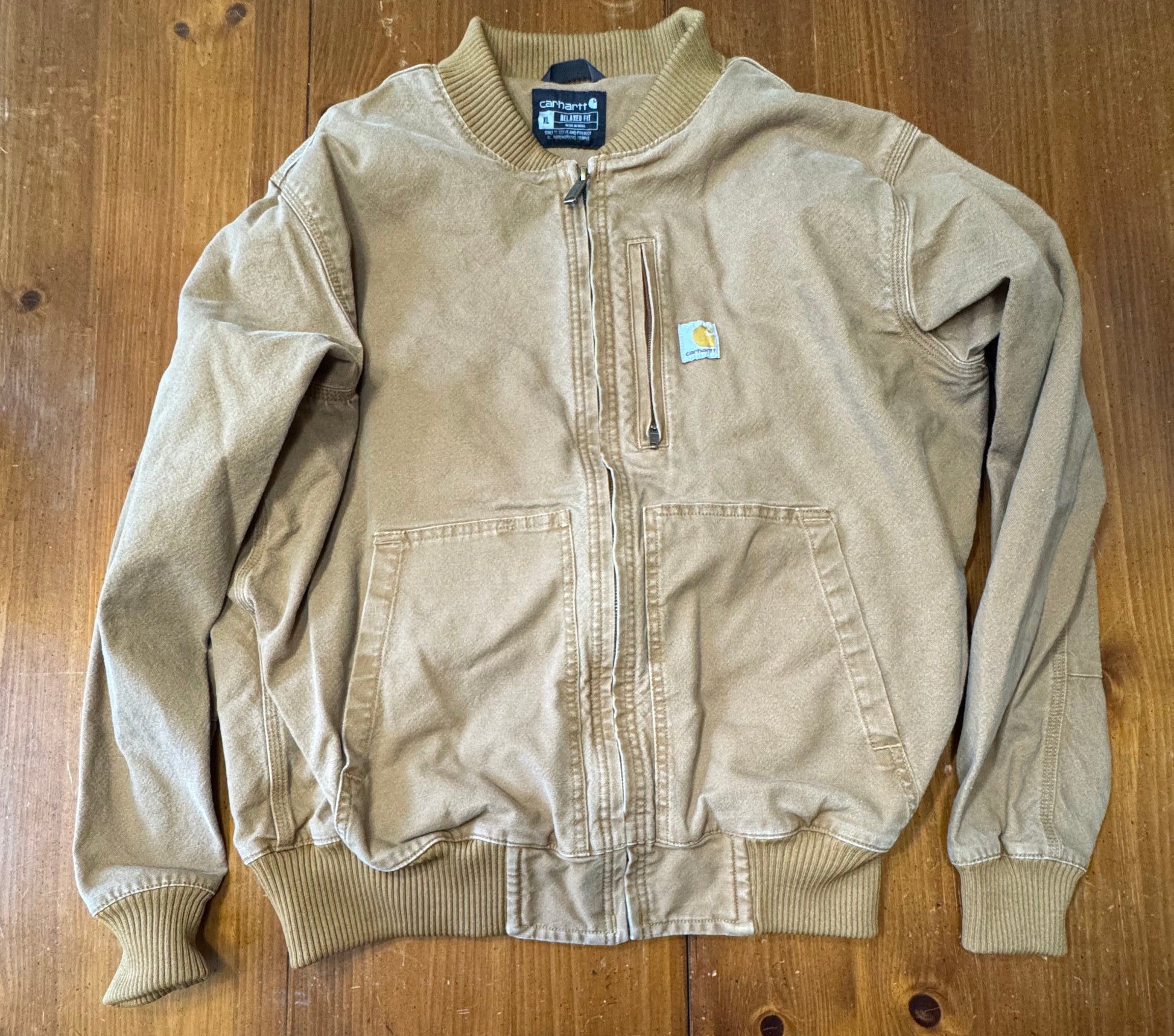 Carhartt bomber size xl