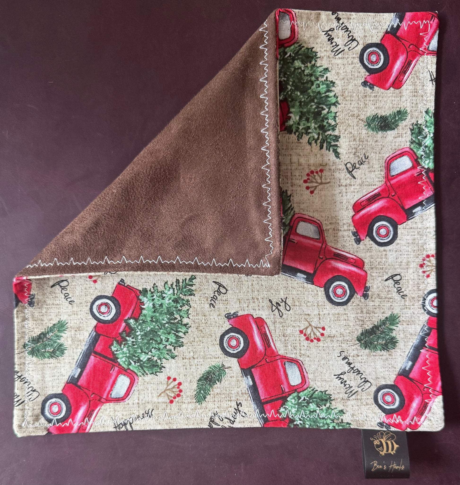 Vintage truck v2 Christmas edc Hank