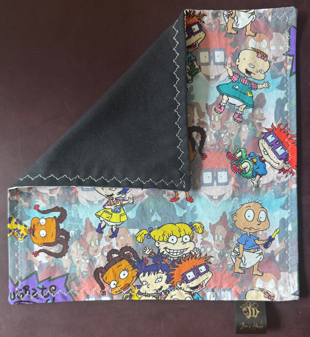 Rugrat$ cotton edc hank with microsuede backing