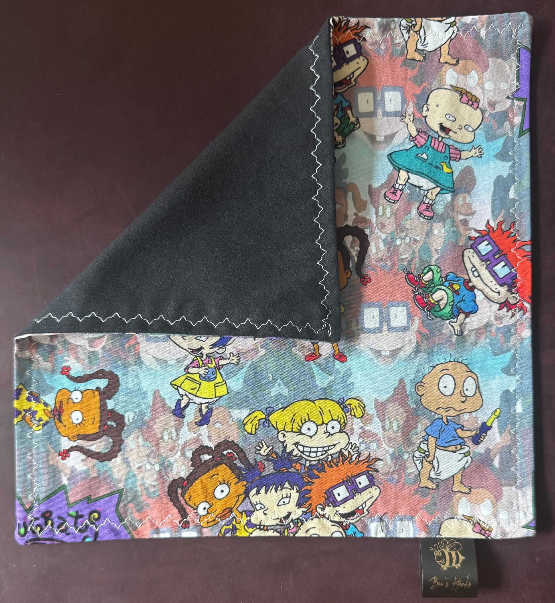 Rugrat$ cotton edc hank with microsuede backing