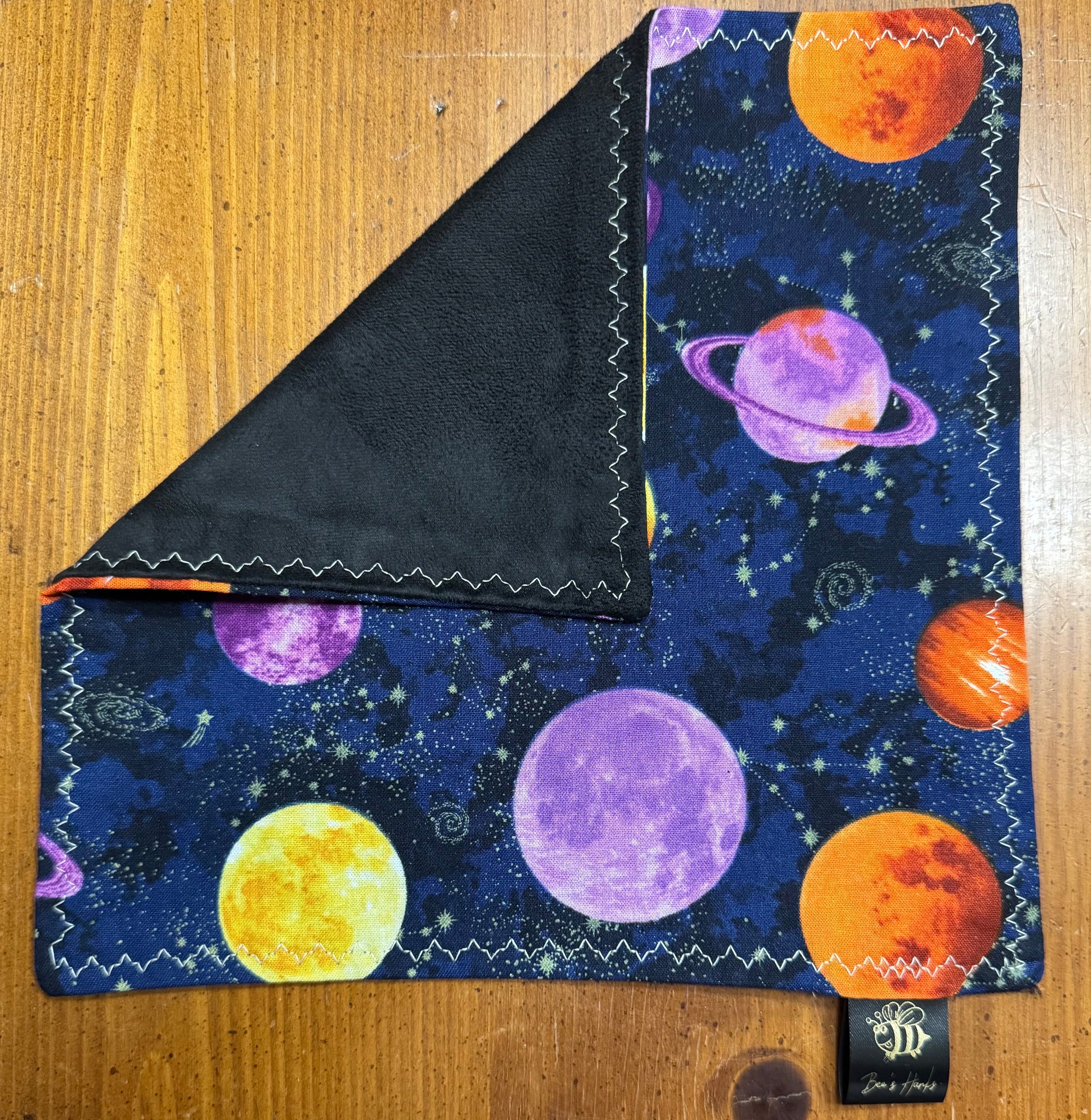 Solar system cotton/microfiber edc hank