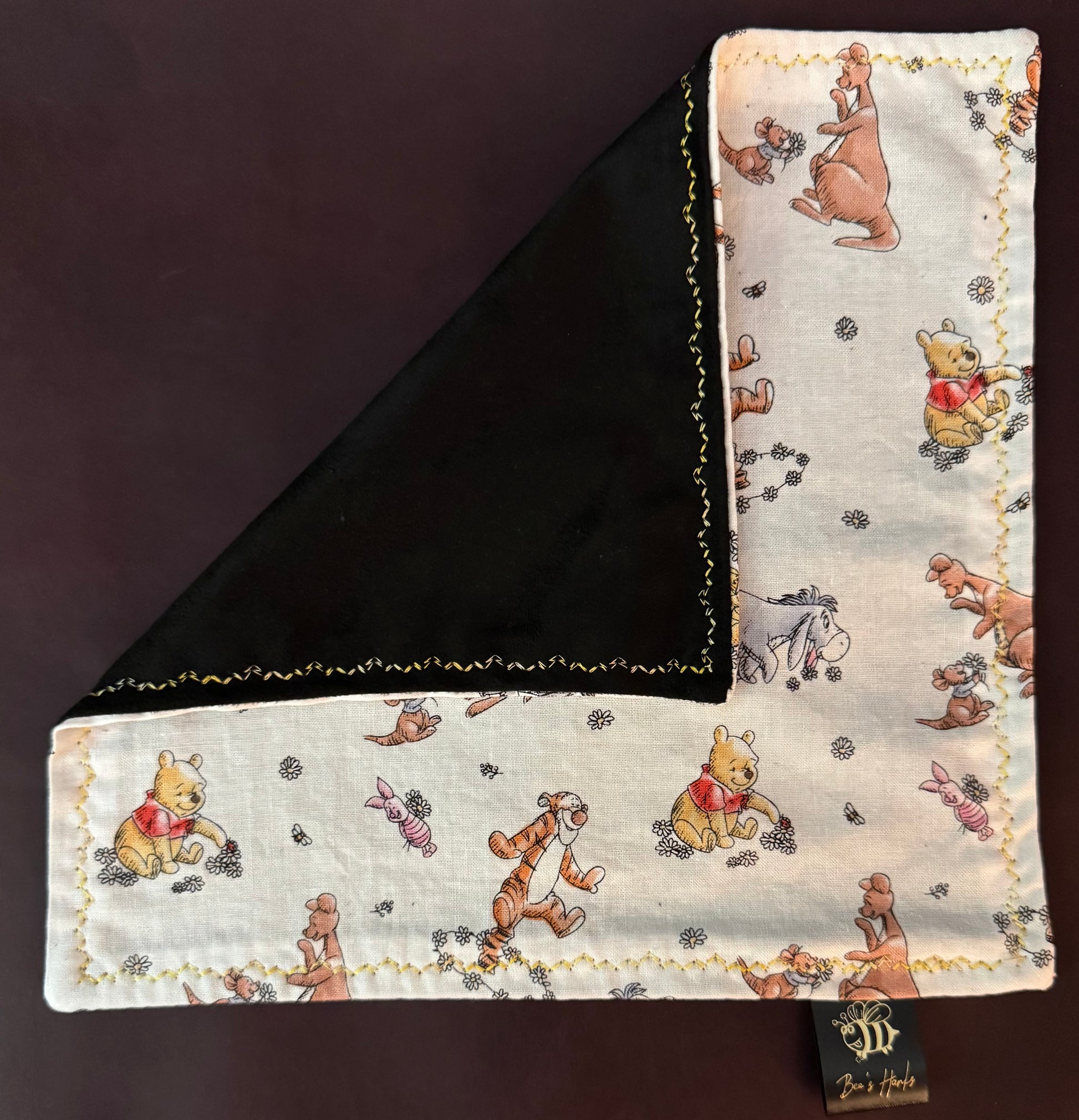 Pooh and friends v3 cotton/microsuede edc Hank