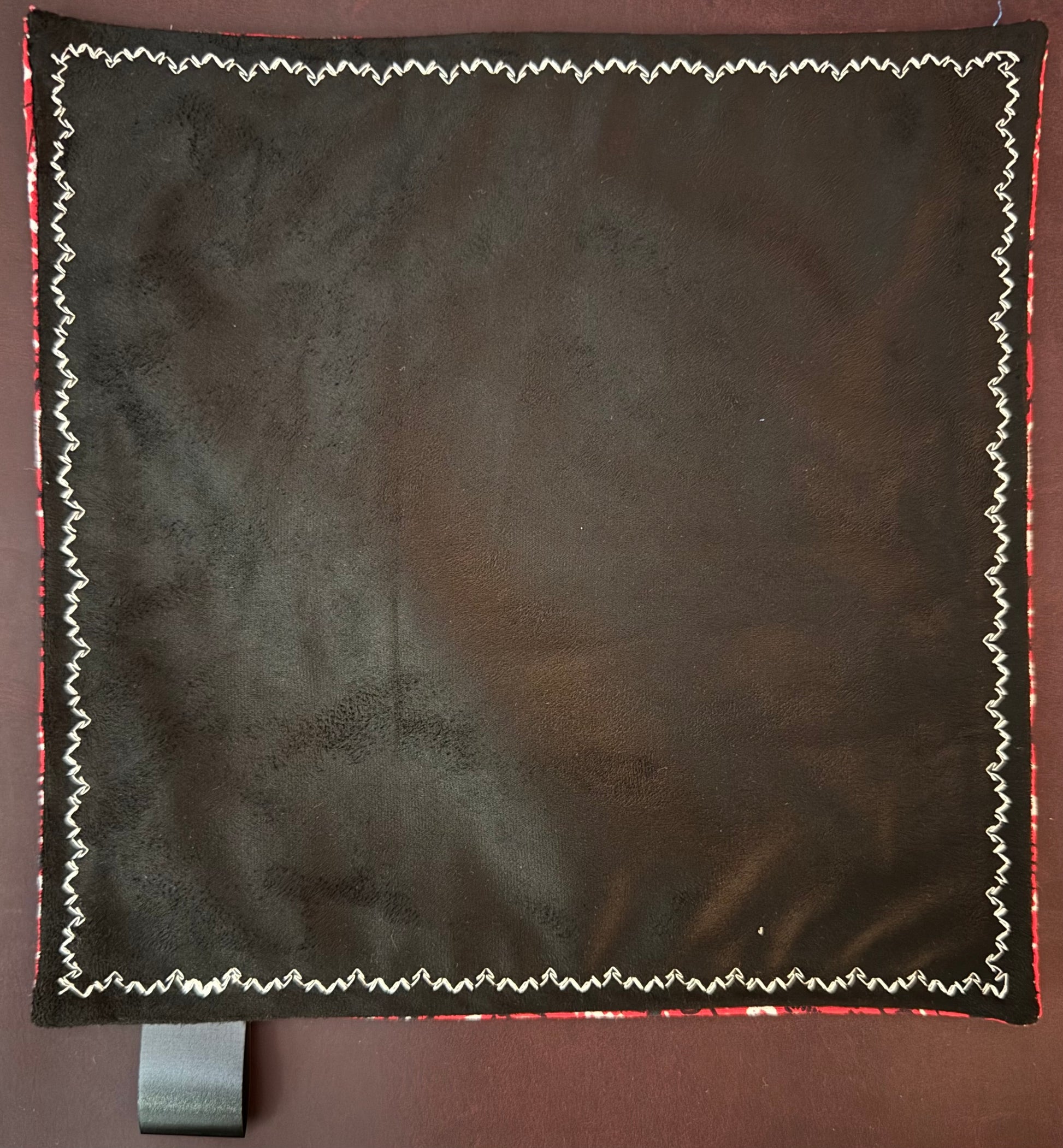 Red paisley edc hank