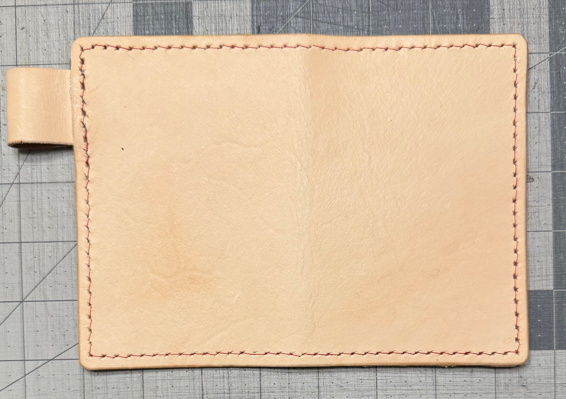 Leather notebook cover/wallet with external pen loop (multiple options available)