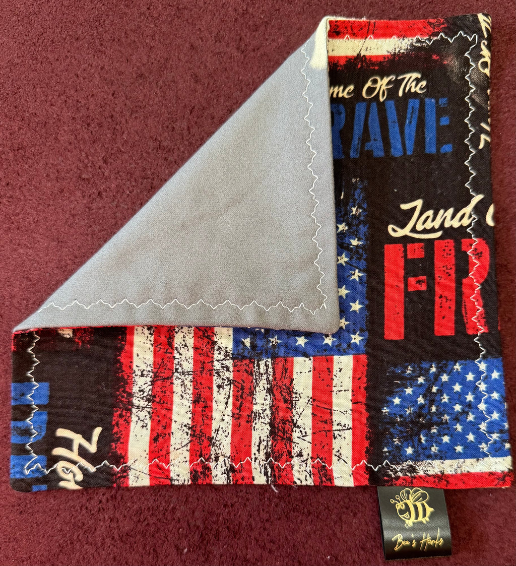 Land of the free cotton/microsuede edc Hank