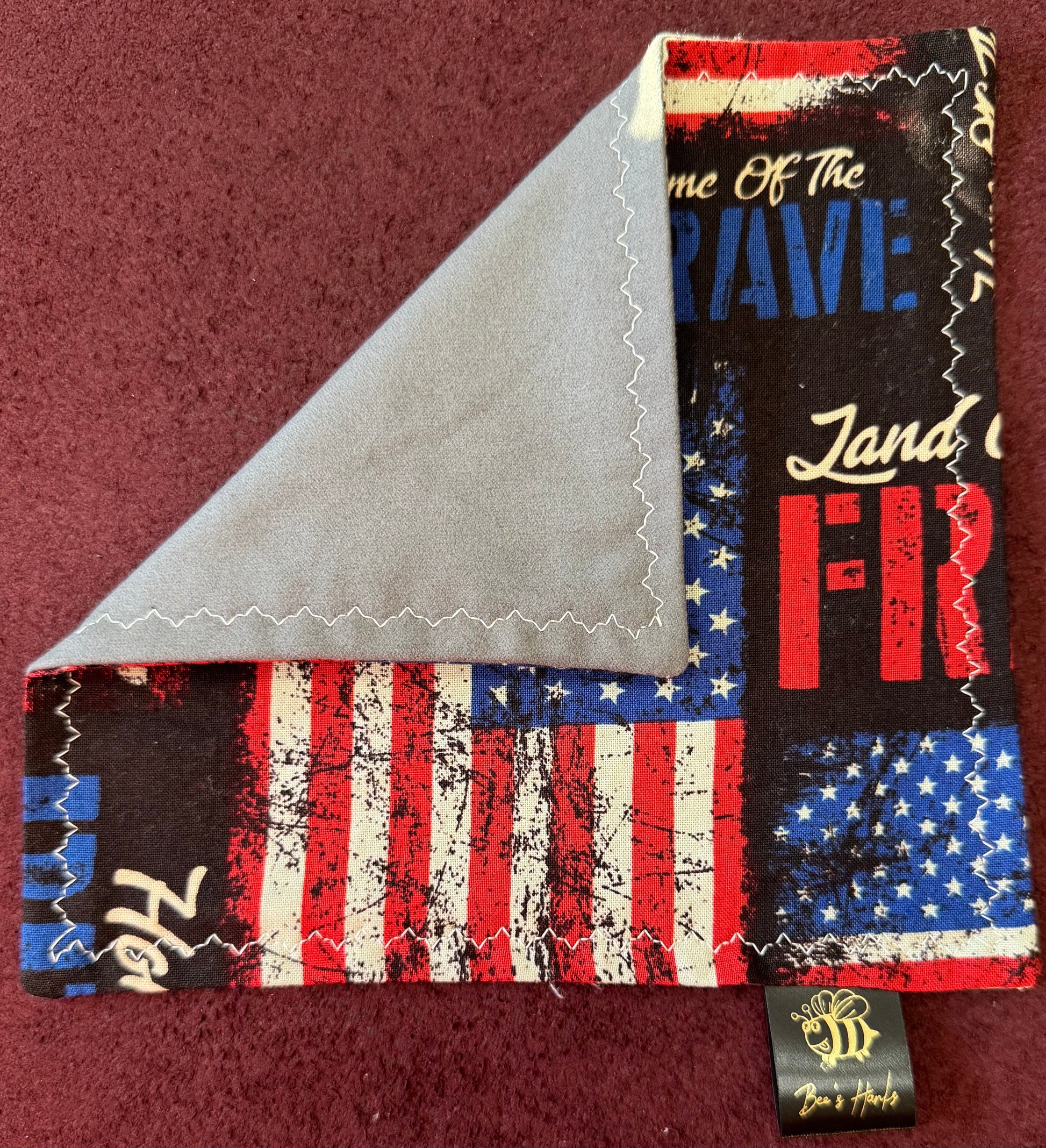 Land of the free cotton/microsuede edc Hank