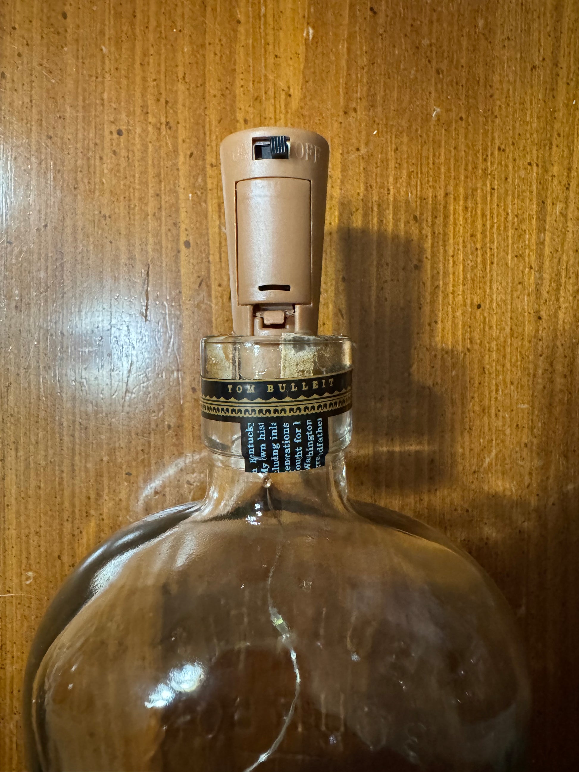 Glass bottle accent light (Soda or Bourbon)