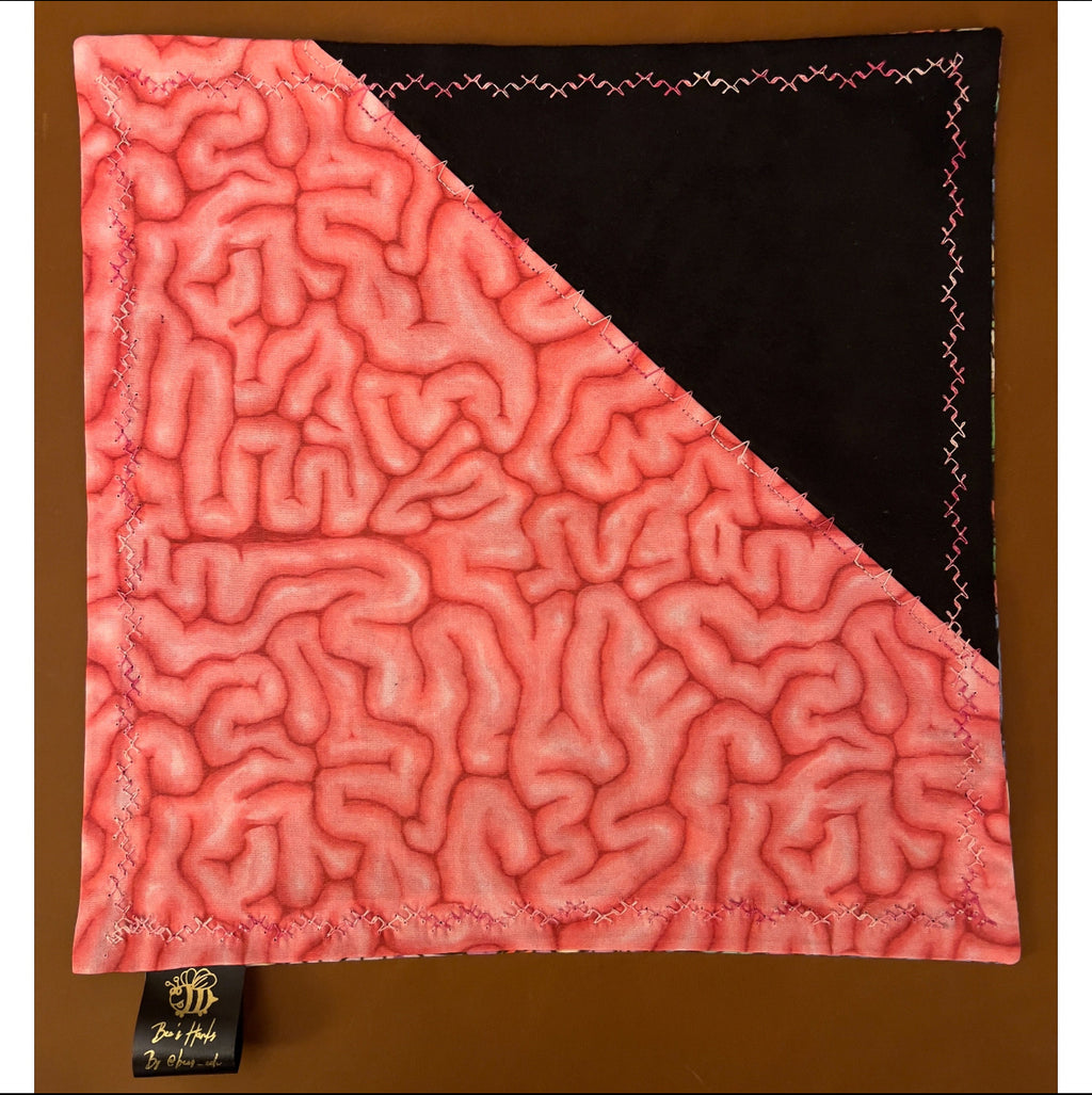 Zombie brain cotton/microfiber edc hank limited run of 10 pieces!