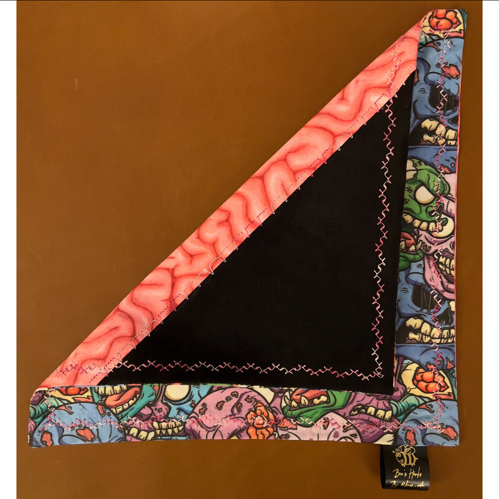 Zombie brain cotton/microfiber edc hank limited run of 10 pieces!