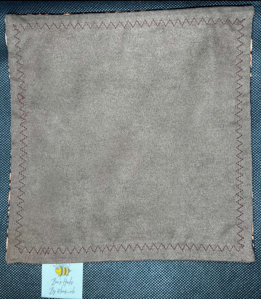 Roasted coffee bean cotton/microsuede edc Hank